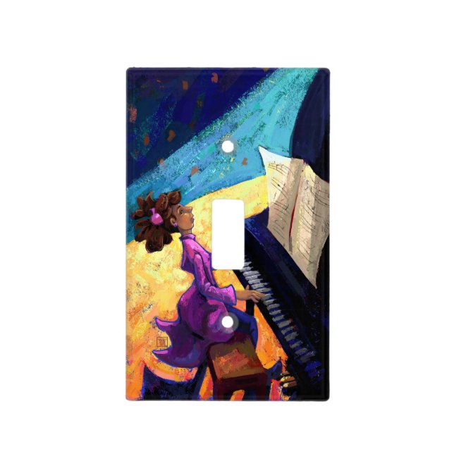 Piano Concert Light Switch Cover (Front)