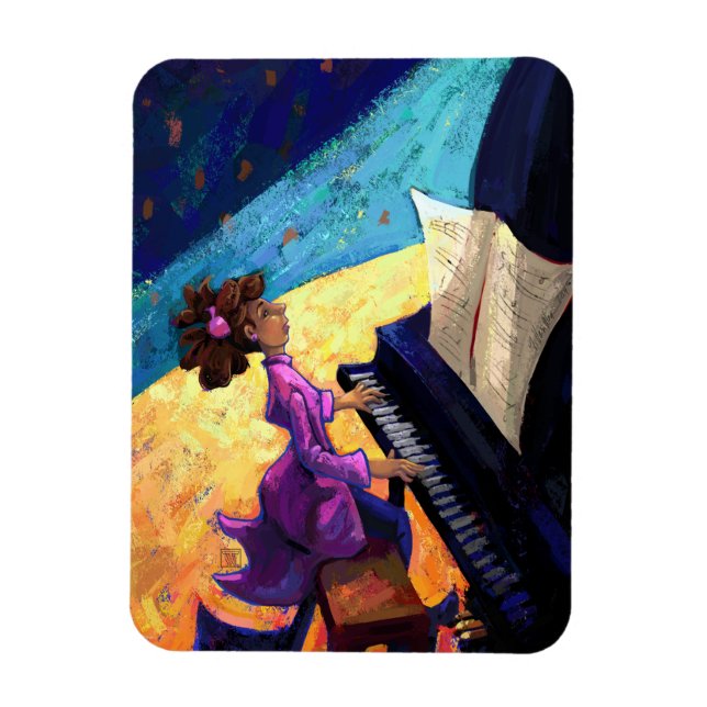 Piano Concert Magnet (Vertical)