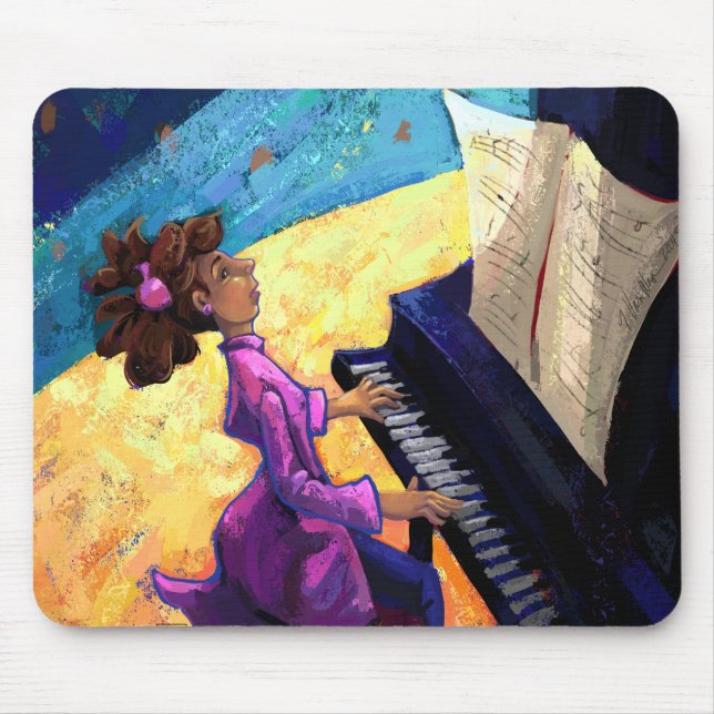 Piano Concert Mouse Pad (Front)