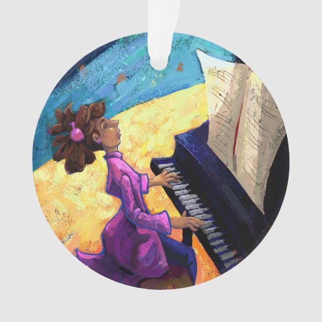 Piano Concert Ornament (Front)
