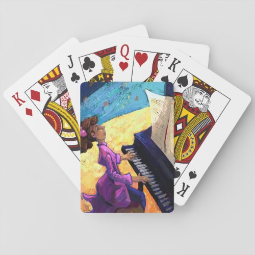 Piano Concert Playing Cards
