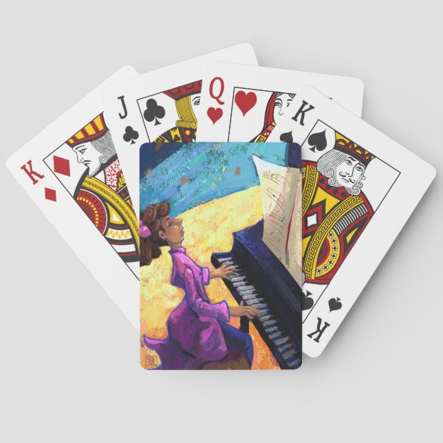 Piano Concert Poker Cards (Back)