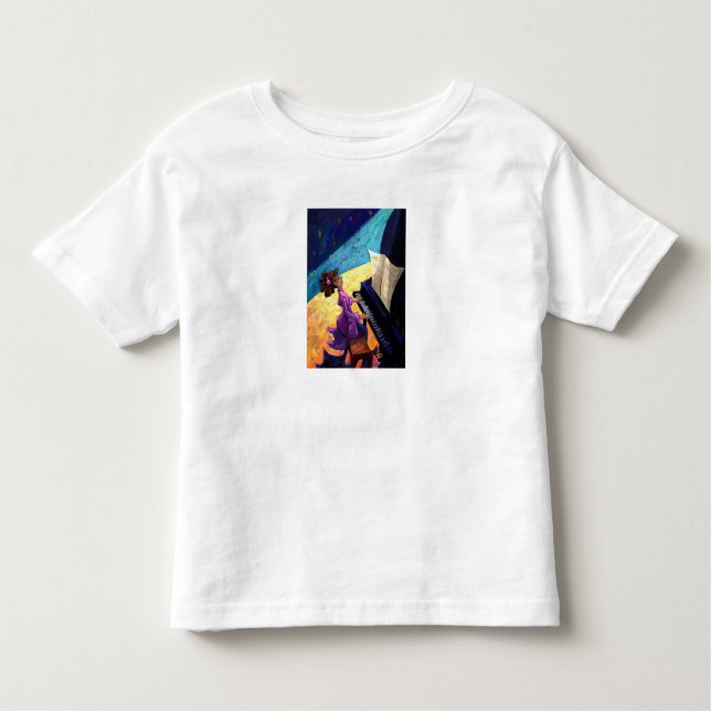 Piano Concert Toddler T-shirt (Front)