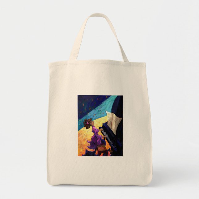 Piano Concert Tote Bag (Front)