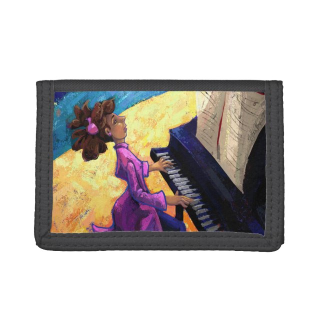 Piano Concert Tri-fold Wallet (Front)