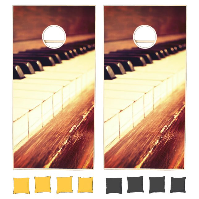 Piano Cornhole Set (Set)