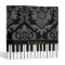 Piano  (Damask Print) Binder