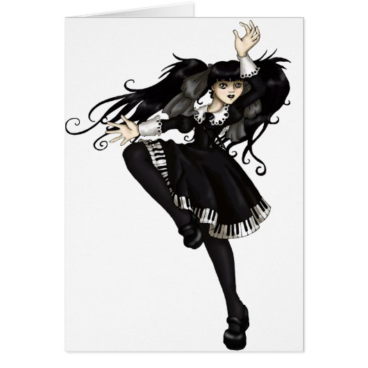 Piano Dance Cards (Front)