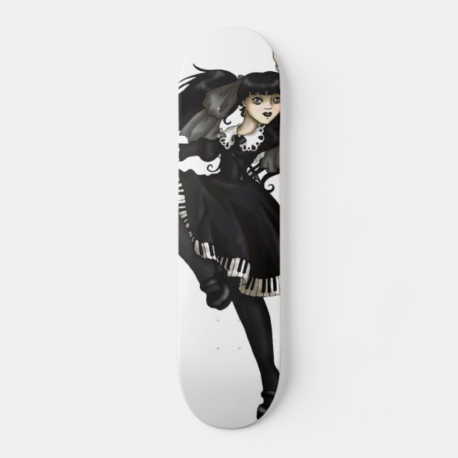 Piano Dance Skateboard Deck (Front)