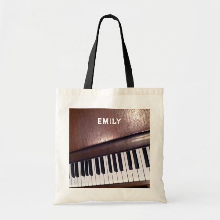 Piano Design Tote Bag