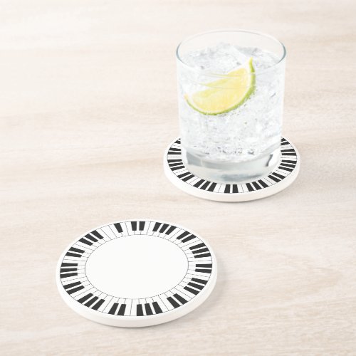 Piano - drink coaster