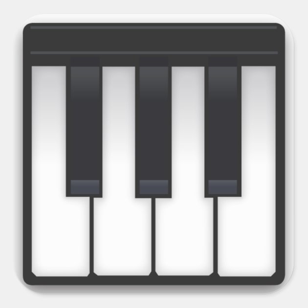 piano keyboard emoji