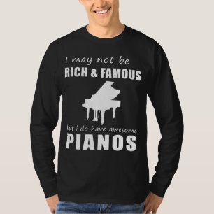 Piano Enthusiasts Humorous Delight T-Shirt
