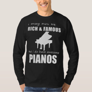 Piano Enthusiasts Humorous Delight T-Shirt