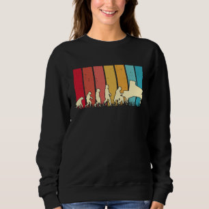Piano Evolution Retro Piano Player Pianist  1 Sweatshirt