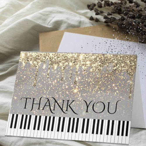 piano faux sparkle effect thank you