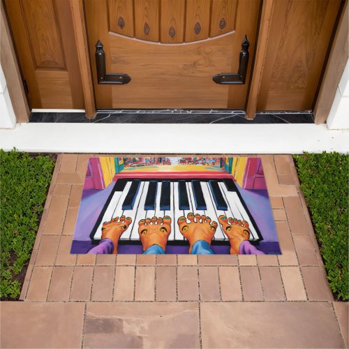 Piano Feet Doormat