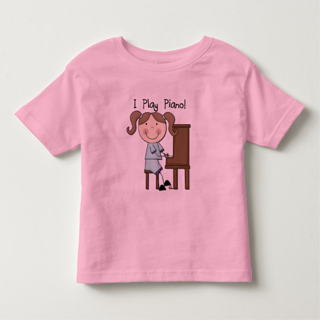 Piano - Female Tshirts and Gifts (Front)
