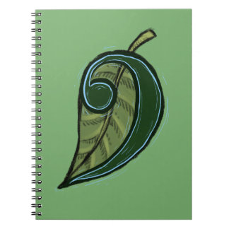 Piano Forest bass clef notebook