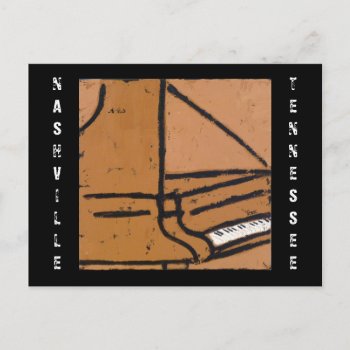 Piano Forte  Nashville  Tennessee Postcard by ronaldyork at Zazzle