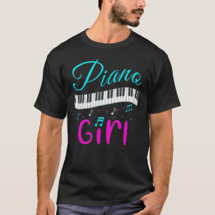 Piano Girl Pianist Piano T-Shirt