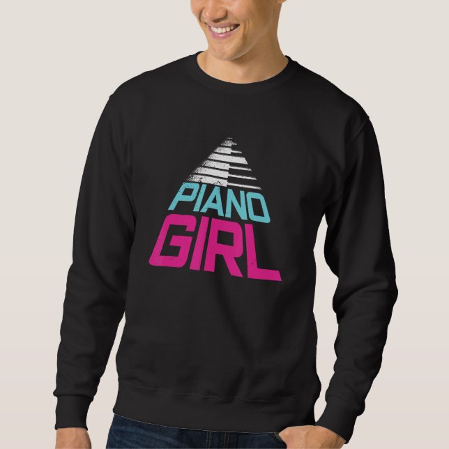 Piano Girl Sweatshirt (Front)