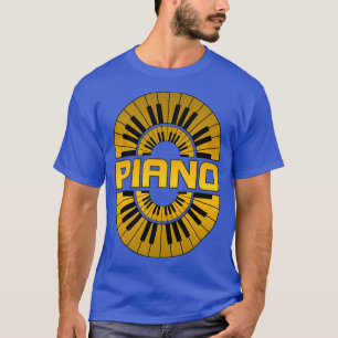 Piano gold color T-Shirt