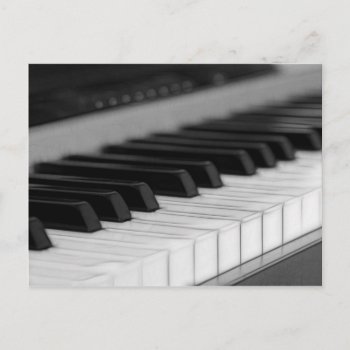 Piano Greetings Postcard by Photo_Fine_Art at Zazzle