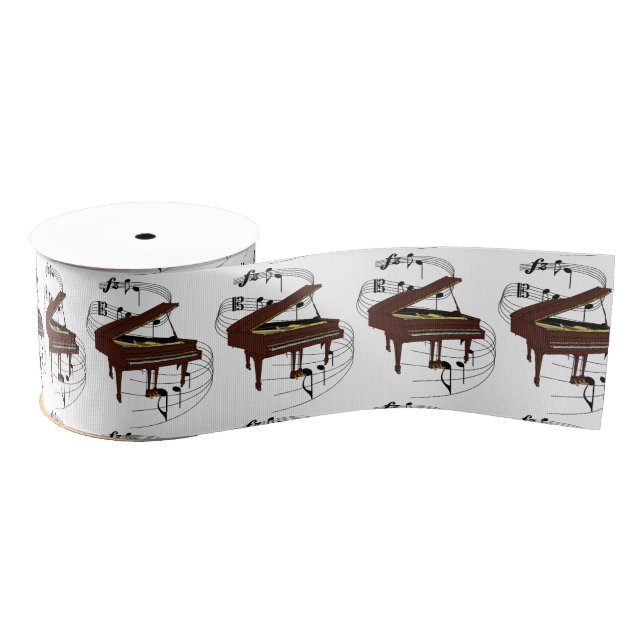 Piano Grosgrain Ribbon (Spool)