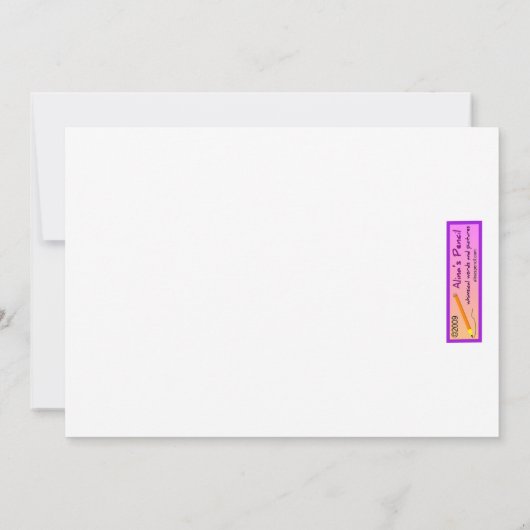 Piano Horse Cards (Back)