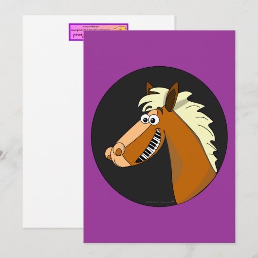 Piano Horse Cards (Front/Back)