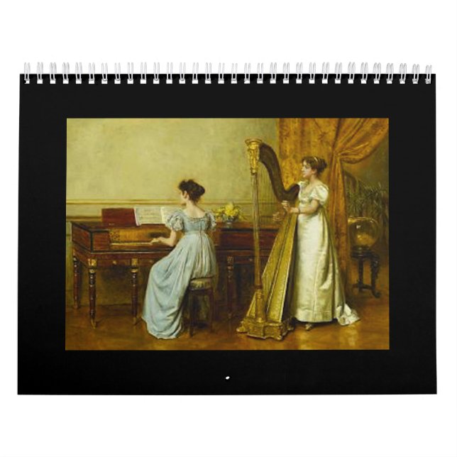Piano in Art Calendar (Cover)