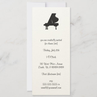 Piano Invitation