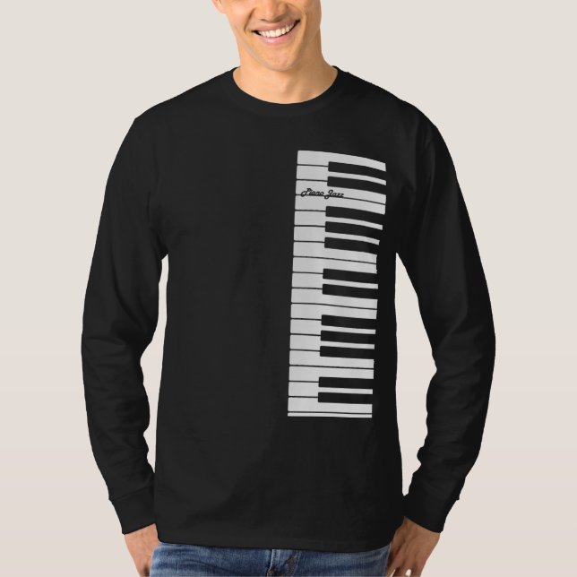 Piano Jazz T-Shirt (Front)