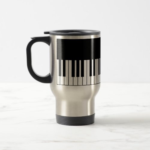 Piano Key Travel Mug
