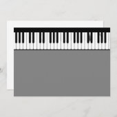Piano keyboard (Front/Back)