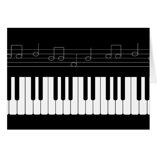 Piano keyboard (Front Horizontal)