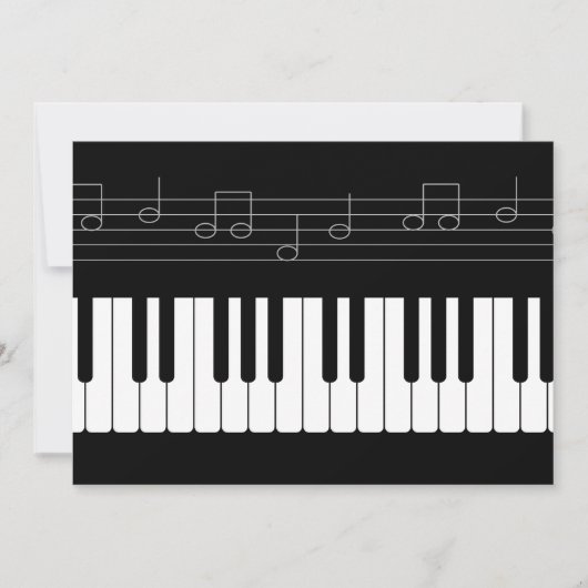 Piano keyboard (Front)