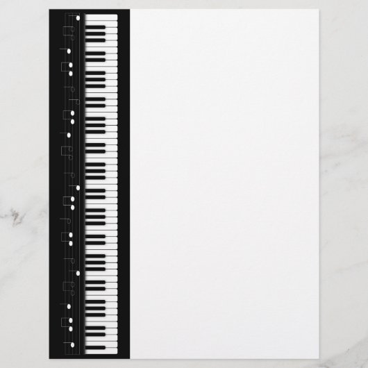 Piano keyboard (Front)
