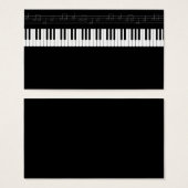 Piano keyboard (Front & Back)