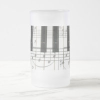 Piano Keyboard and Music Notes