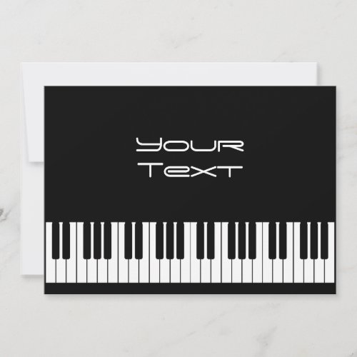 Piano Keyboard Announcement