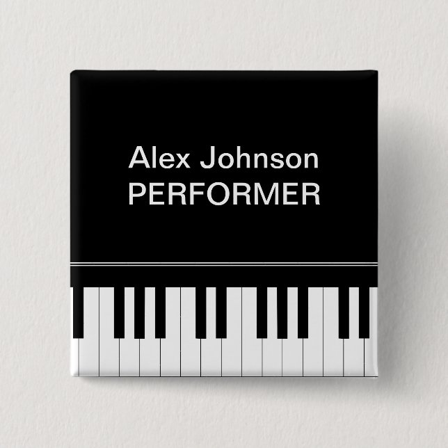 Piano keyboard button (Front)