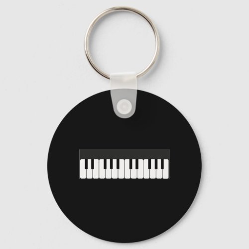 Piano Keyboard Clavier 24 Keys Keychain