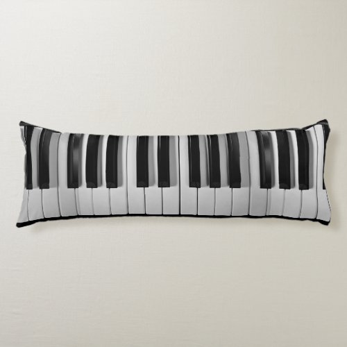Piano Keyboard Custom Body Pillow