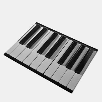 Piano Keyboard Custom Door Mat 