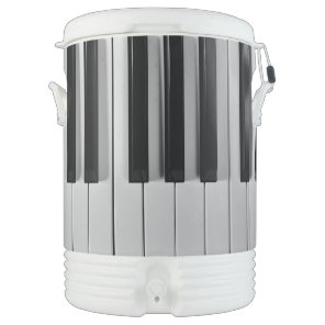 Piano Keyboard Custom Igloo Beverage Cooler