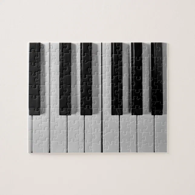 Piano Keyboard Custom Jigsaw Puzzle Zazzle