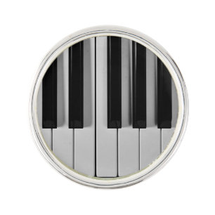 Piano Keyboard Custom Lapel Pin