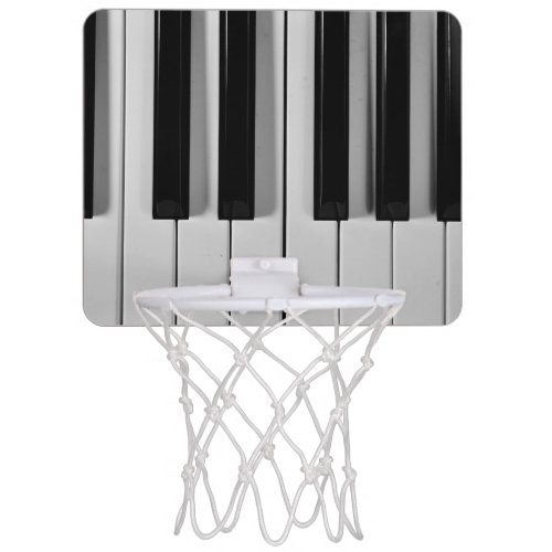 Piano Keyboard Custom Mini Basketball Hoop